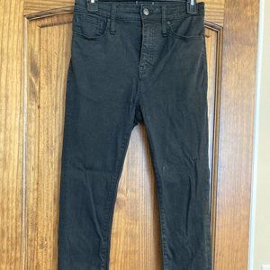 MADEWELL High Rise Black Skinny Jeans Size 26